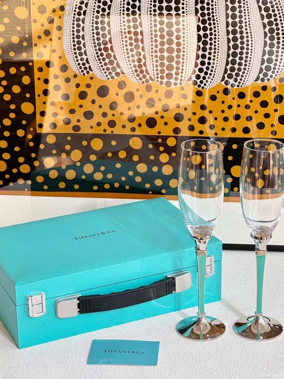 WINE GLASSWARE TIFFANY SET 0728